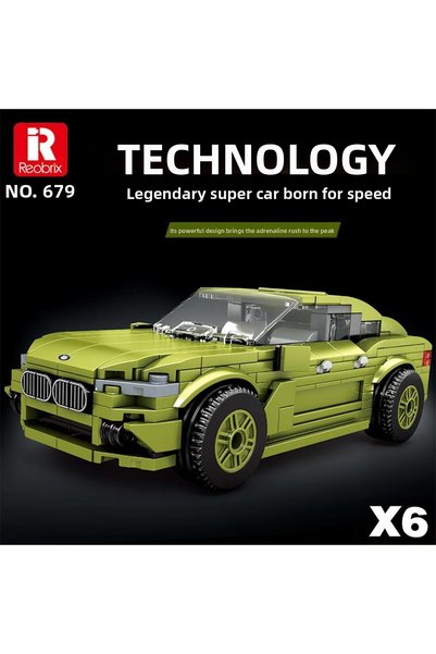 REOBRIX Creator 679 Bmw X6 Car Suv Creative Building Block Set Building Blocks - 452 Pieces