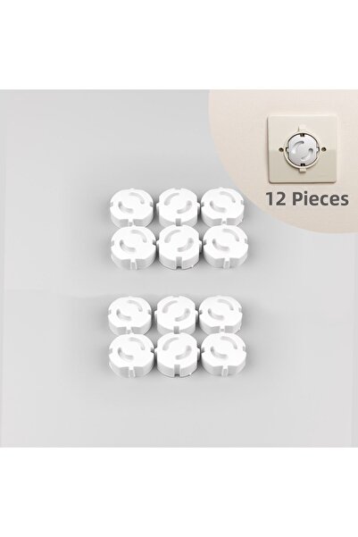 askıcım Κάλυμμα πρίζας 12 τεμαχίων Προστατευτικό πρίζας ασφαλείας μωρού