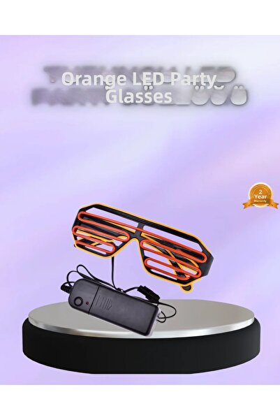 TeknoKapsül Led Light up Fun Glasses for Party and Festival