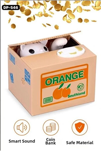 TeknoKapsül Burglar cat piggy bank