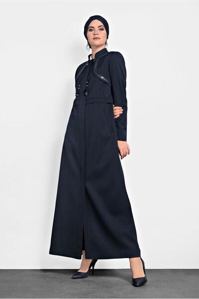 Alvina HAKİM YAKA GİZLİ DÜĞMELİ PARDESÜ 10007