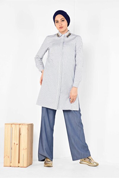 Alvina Τετράγωνο Κεντημένο Τούνικ 4988