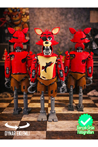 Suelo Butik Büyük BOY! Foxy Eklemleri Hareketli Robot Dummy Titan13 Figür Oyu...