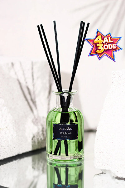 AURAN Patchouli Çubuklu Oda Kokusu Dekor Lüx Reed Diffuser 110ml