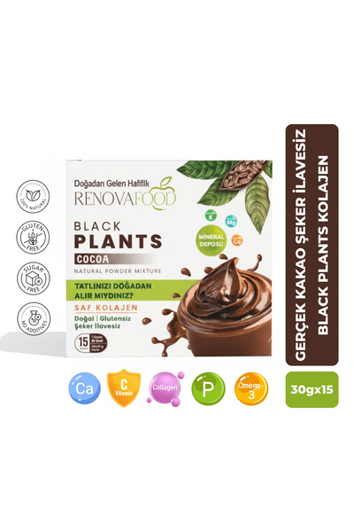 Renova Black Plants Kolajen Paketi