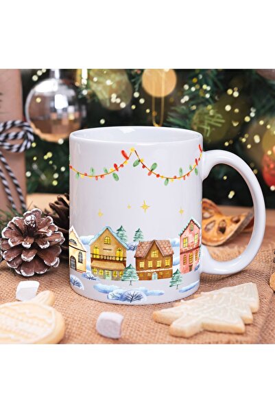 PEKSHOP Winter Tale Christmas Gift Mug Cup