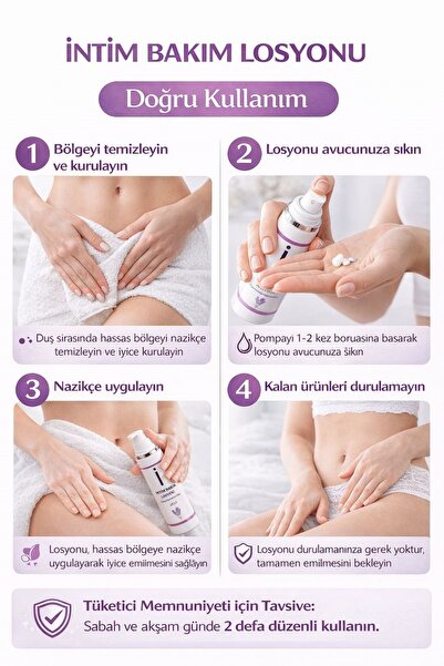 For You Gold Intim Genital Bölge Akıntı , Yanma ve Koku Gidermeye Yardımcı Losyon 150 Ml
