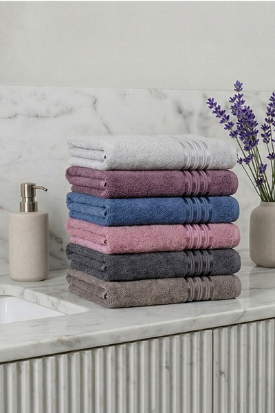 Arte Cotone مجموعة مناشف الحمام لونا |   منشفة حمام 70x135 سم