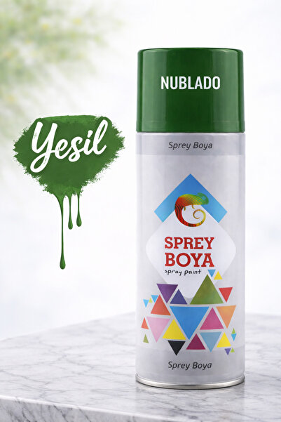 NUBLADO 400 ml Metal Ahşap Beton Yüzeylere Uygun Sprey Boya Hobi Dekoratif Am...
