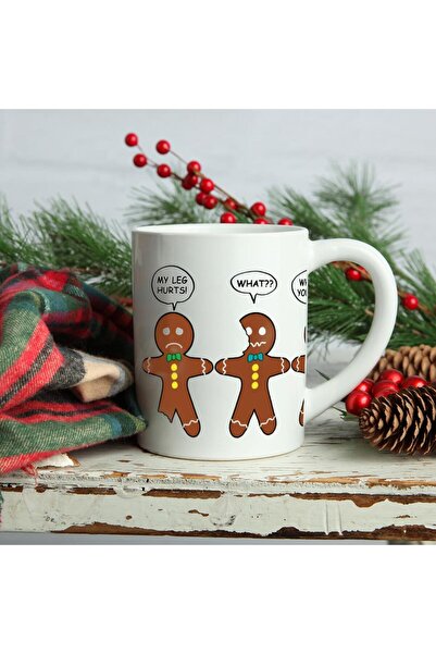 PEKSHOP Gingerbread Mug Christmas Gift Mug Cup Cup