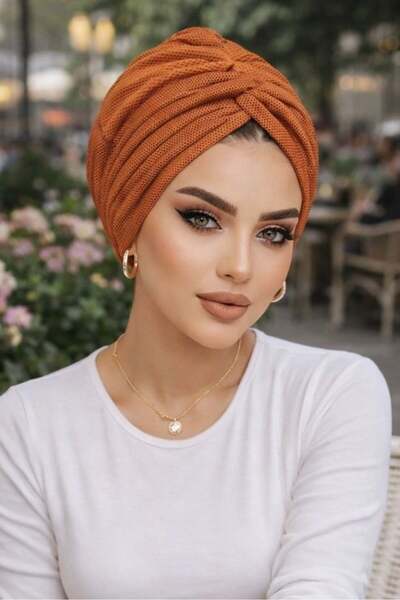 Aişe tesettür قبعة تابا برجولو جاهزة للارتداء