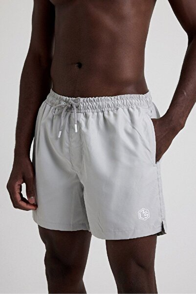İLKCET MODA Pantaloni scurți de înot de prima calitate pentru bărbați - Croia...