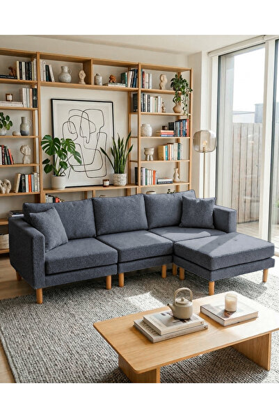 Velura Home & Living Armin Akıllı Köşe Koltuk Takımı & Modern Modüler Yataklı...