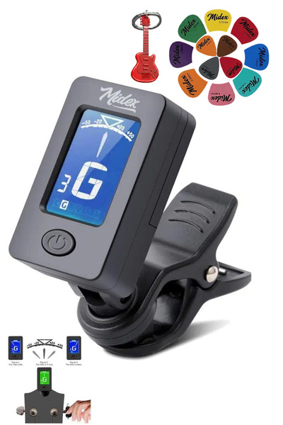 Midex Tuner Cr-777 Tuner (POT PENTRU TOATE INSTRUMENTEELE)