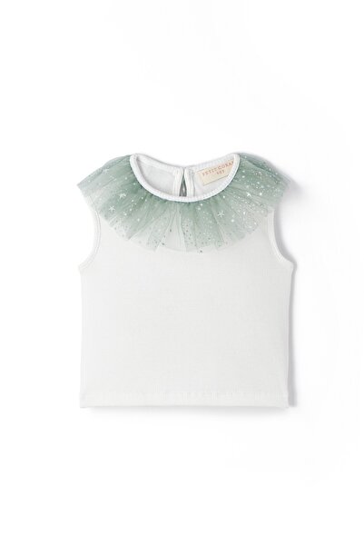 Petit Coral Minty Stardust Sleeveless Blouse