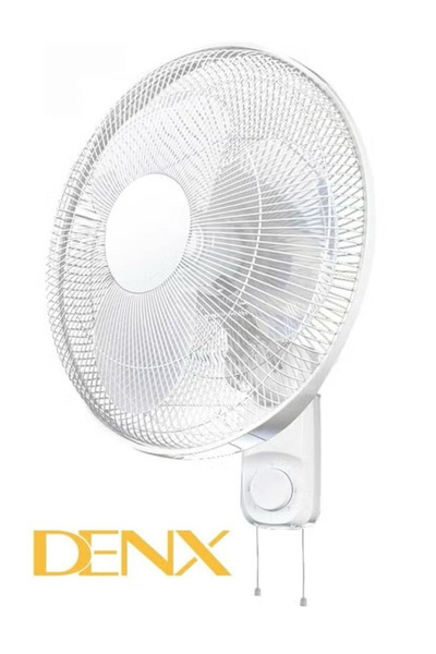 Unbranded/Generic مروحة جدارية من دينكس مقاس 16 بوصة بثلاث سرعات و5 شفرات ورق...