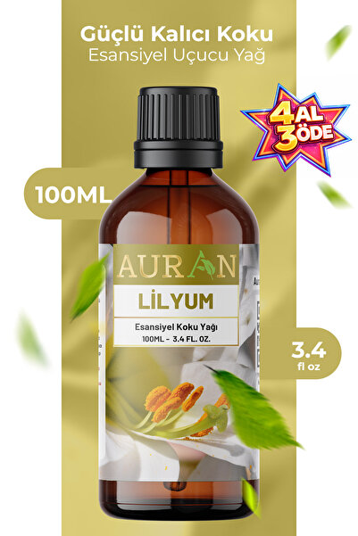 AURAN Lilyum Esansiyel Uçucu Koku Yağı Ortam Kokusu Doğal Yağ Sihirli Küre Ho...
