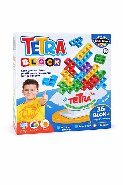 Tetra Block Balance Game- | Intelligence and Strategy Game for Kids
