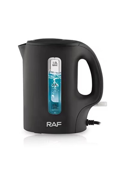 divendi-ro Fierbător electric, RAF, 900W, capacitate 1L, negru/alb, Negru