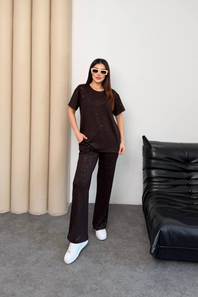 QBZ Silvery Comfortable Track Suit Set