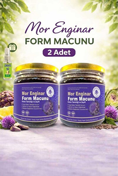 Zenvia Store Mor Enginar Form Macunu 240 Gr X 2 Adet + Çörek Otu Bakım Yağı 3...