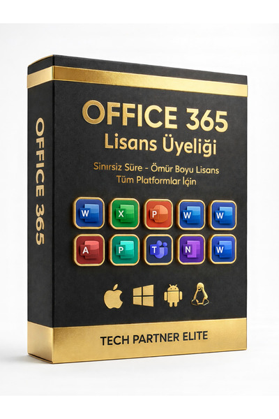 MICROSOFT Office 365 Professional Plus 2026 Lisans Üyeliği - Word, Excel, Out...