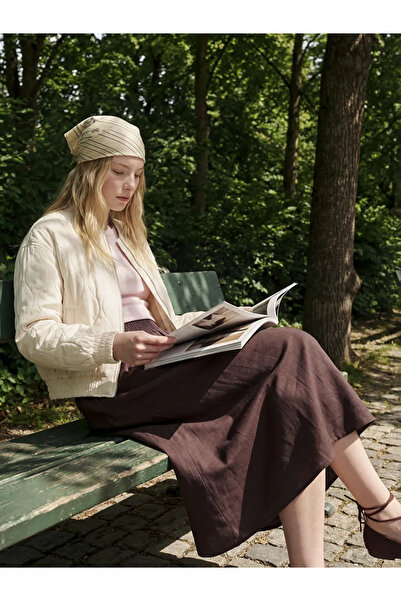 LC Waikiki Μπουφάν - Εκρού - Κανονική εφαρμογή