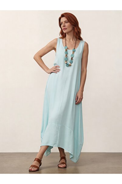 DenizEge Sleeveless Marlon Dress Mint Green