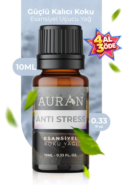 AURAN Anti Stress Esansiyel Uçucu Koku Yağı Difüzör Esansı Buhurdanlık Yağı A...