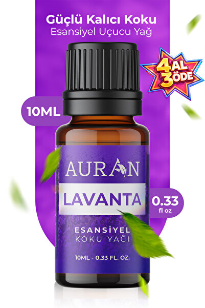 AURAN Lavanta Esansiyel Uçucu Koku Yağı Buhurdanlık Yağı Difüzör Esansı Hobi ...