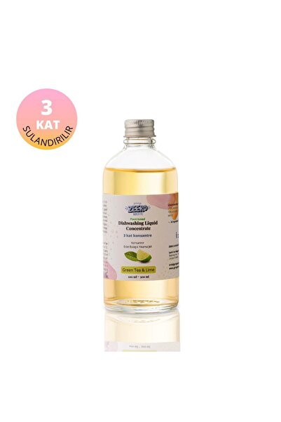 Going Zeero Elde Bulaşık Yıkama Deterjanı - Süper Konsantre - Lime & Okaliptüs