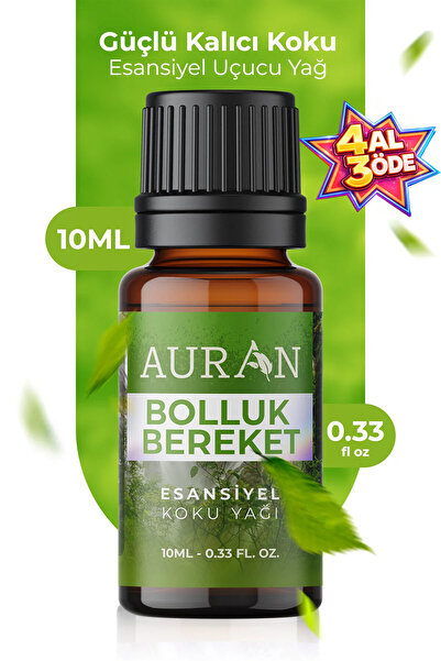 AURAN Bolluk Bereket Esansiyel Uçucu Koku Yağı Difüzor Esansı Buhurdanlık Yağ...