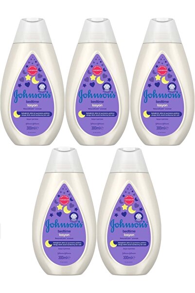 Johnson´s Baby Johnsons Baby Bedtime Bebek Losyon 300ML (5 Li Set)