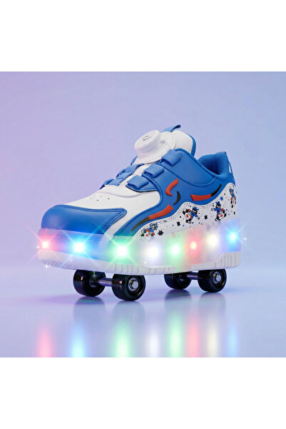 ROCKY Children's Roller Skates Lighted Sports Shoes & Walking Shoes & Sneakers