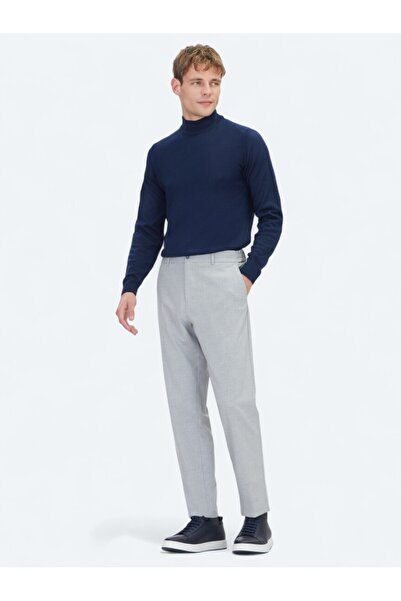 Kip بنطال كاجوال منسوج باللون الرمادي