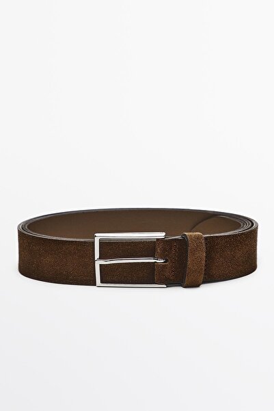 Massimo Dutti Nikel tokalı yumuşak napa deri kemer