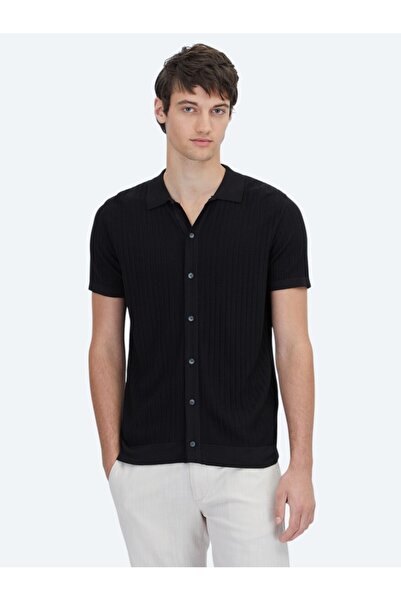 Kip Tricotaj cu model negru