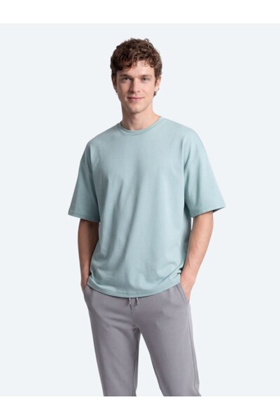 Kip تي شيرت بياقة دائرية بلون النعناع