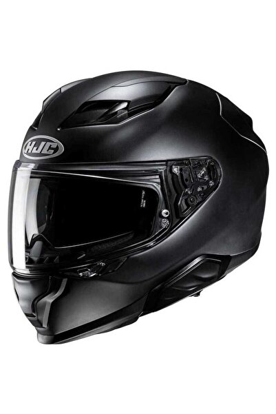 HJC F71 Güneş Visörlü Kapalı Motosiklet Kaskı Semi Flat Siyah