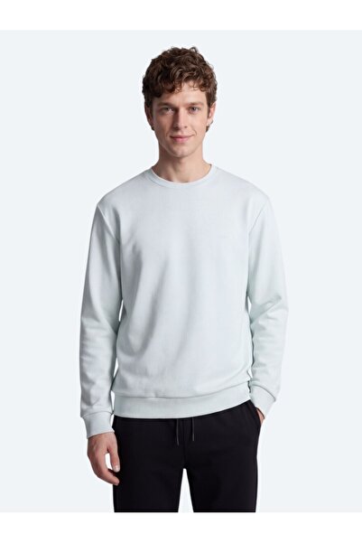 Kip Суичър с кръгло деколте в цвят екрю