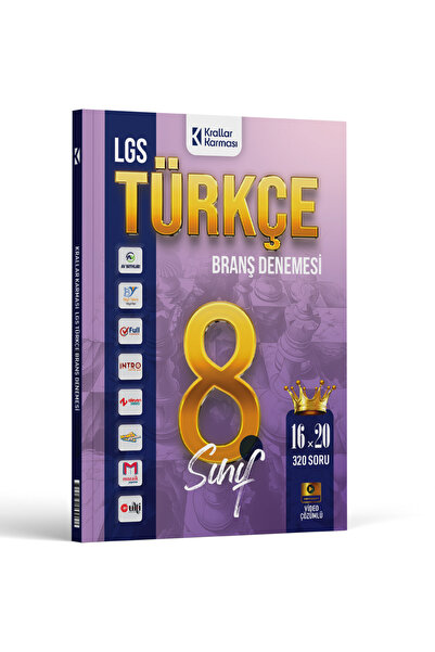Krallar Karması Krallar Karması 8. Sınıf LGS Türkçe 20 x 8 Branş Denemeleri