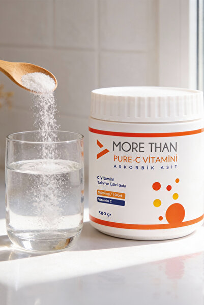 MORE THAN Pure Vitamin C (Ascorbic Acid) 500 Gr
