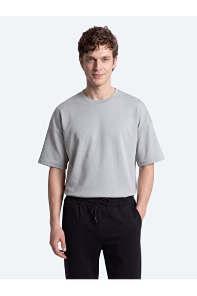 Kip Сірий футболка з круглим вирізом