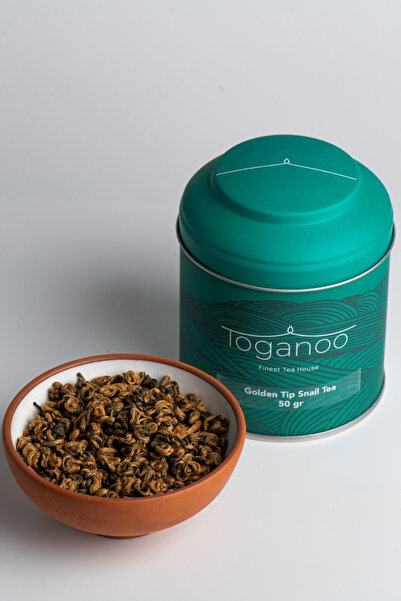 Toganoo Golden Tip Snail Tea Saf Siyah Çay 50 gr
