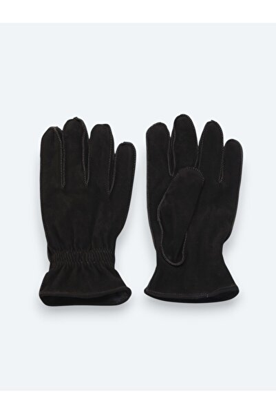 Kip Koyu Kahve Eldiven