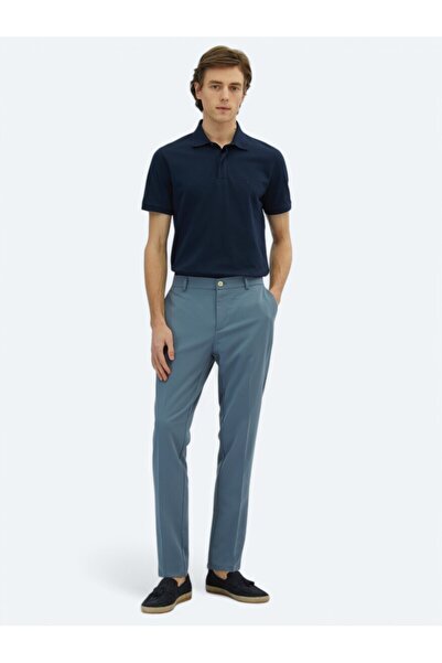 Kip Авіатор Синій Тканий Джогінг Фіт Повсякденні Штани