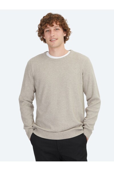 Kip Vison велосипеден пуловер с жакардова плетена яка