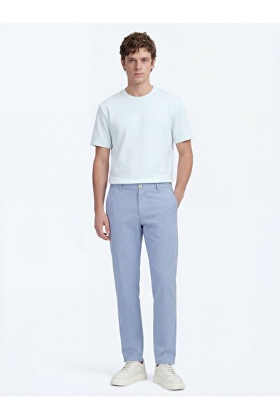 Kip Сині тканинні штани для бігу та повсякденного носіння з бавовняною сумішшю