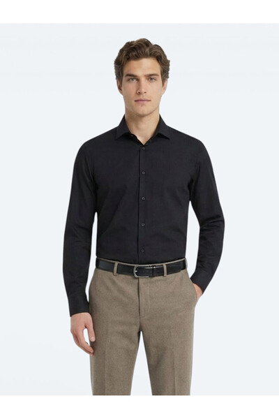 Kip Тъкана риза с дълги ръкави - KP10106672