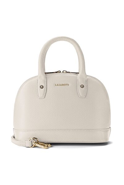 Lazarotti Geantă de mână Bologna din piele, tip crossbody, 24 cm